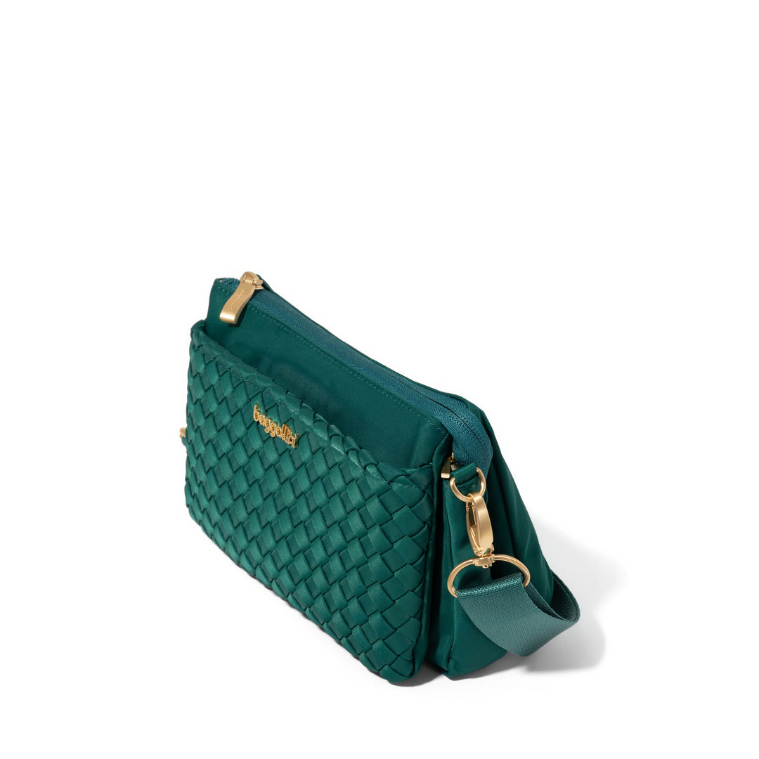 Perry Crossbody Jade Twill