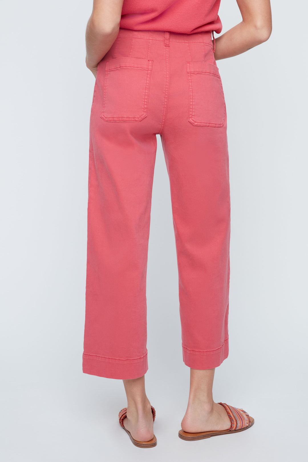Layla Fit Terracotta Woven Pant