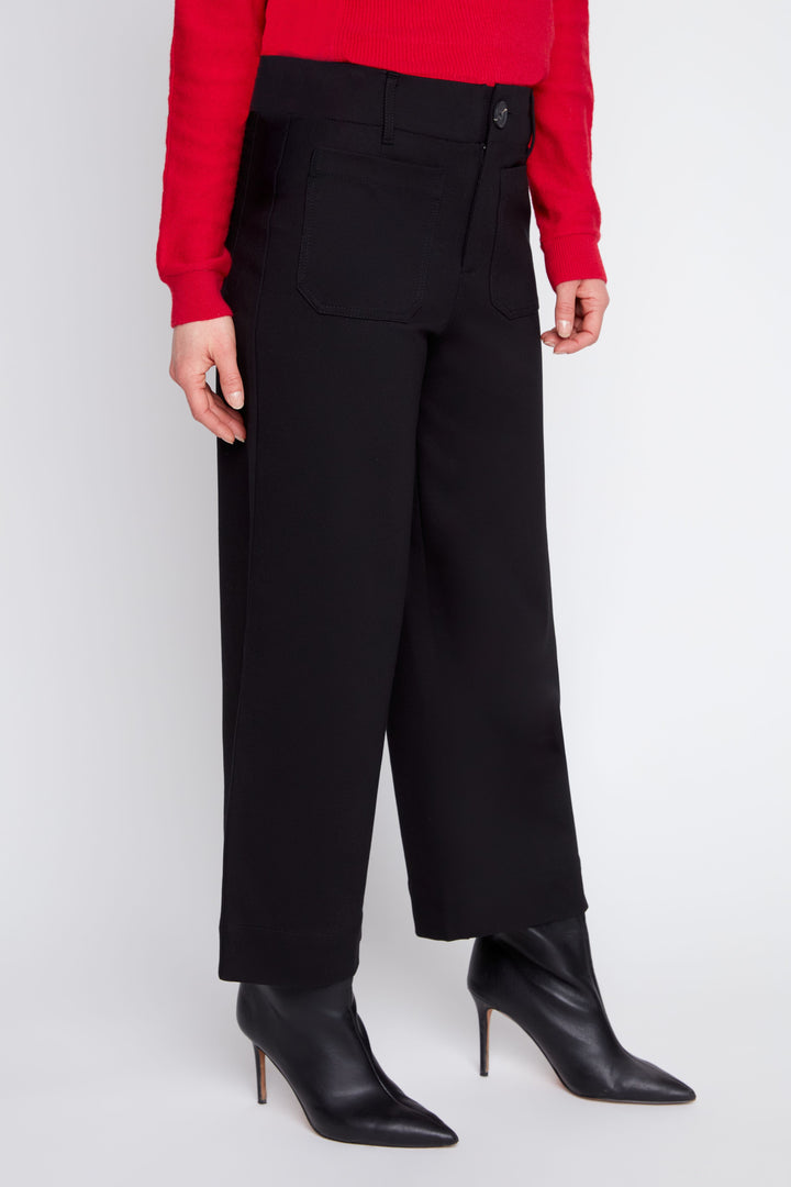 Black Knit Pant