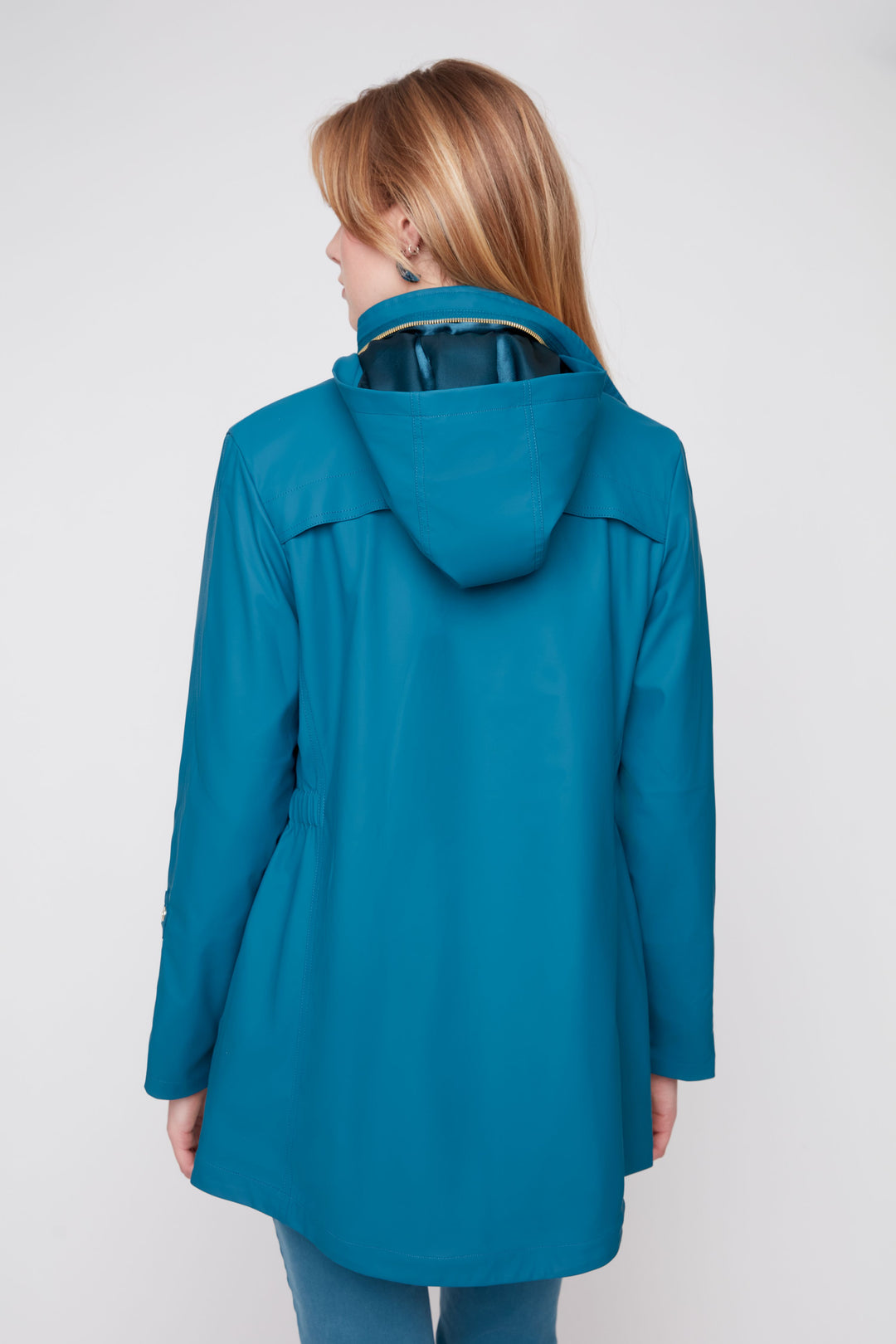 Teal Waterproof Raincoat