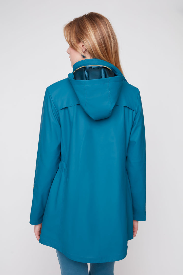 Teal Waterproof Raincoat