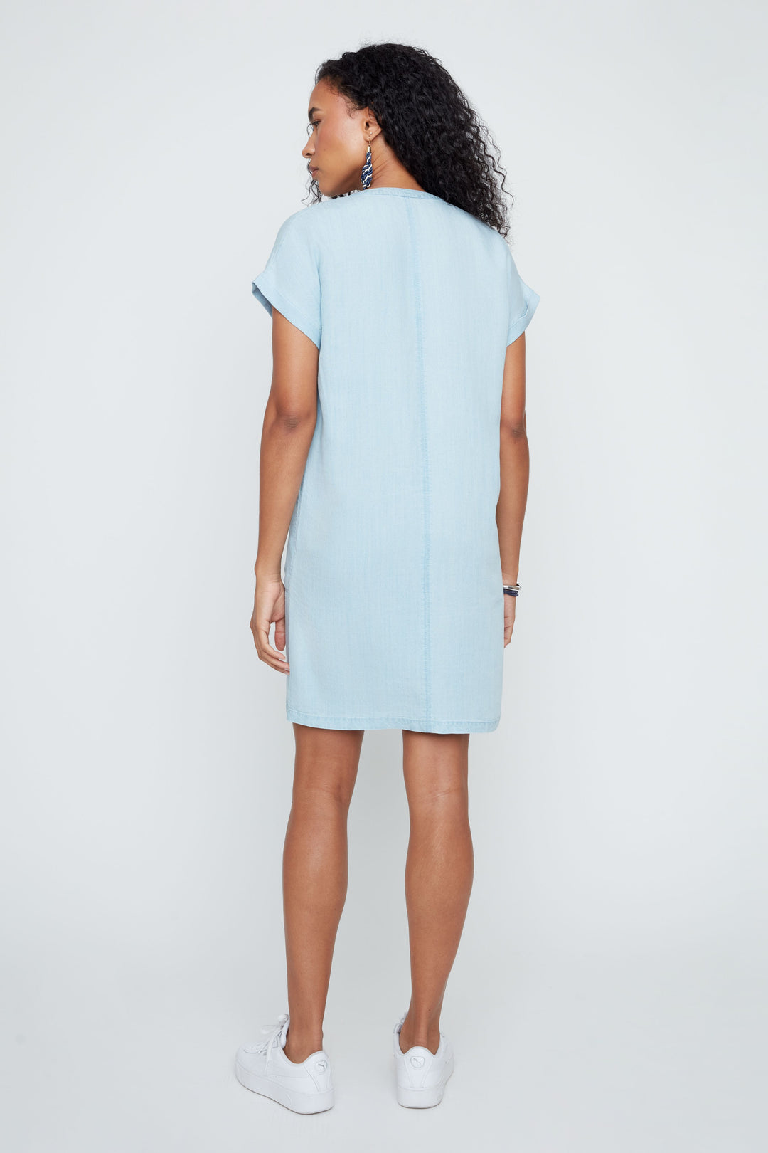 Chambray Woven Dress