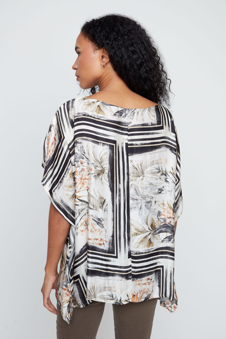 Multi Print Woven Blouse