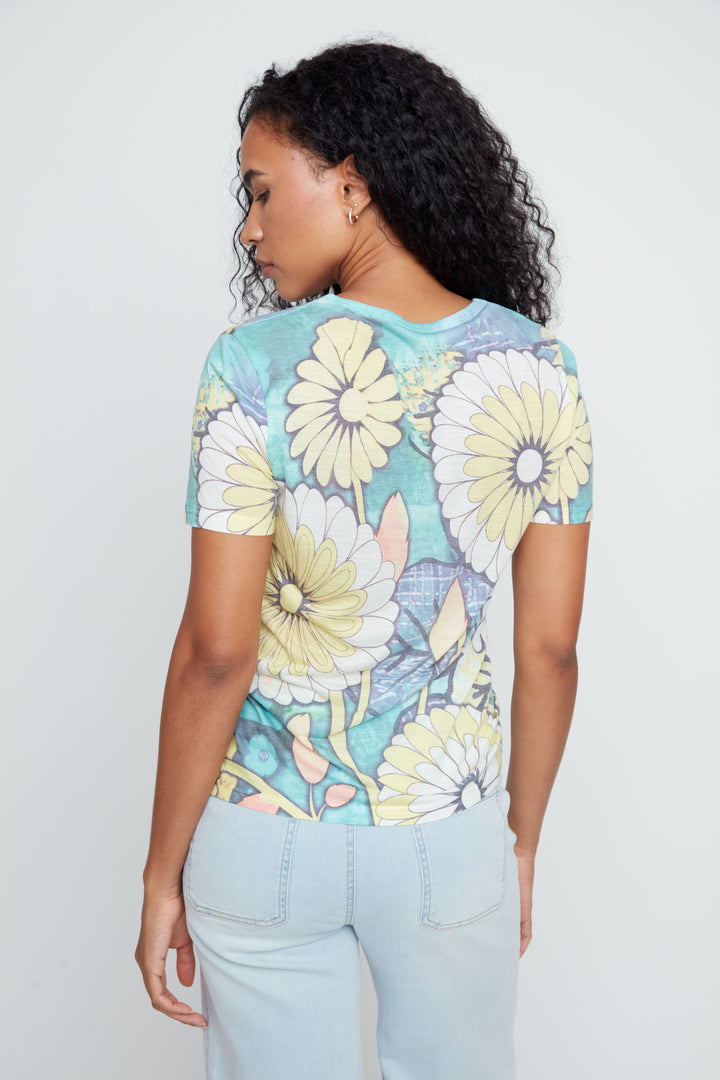 Corn Combo Knit Top