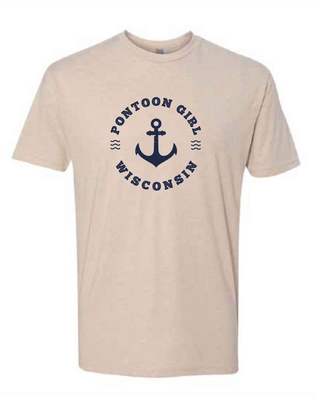 Pontoon Girl Wisconsin T-shirt
