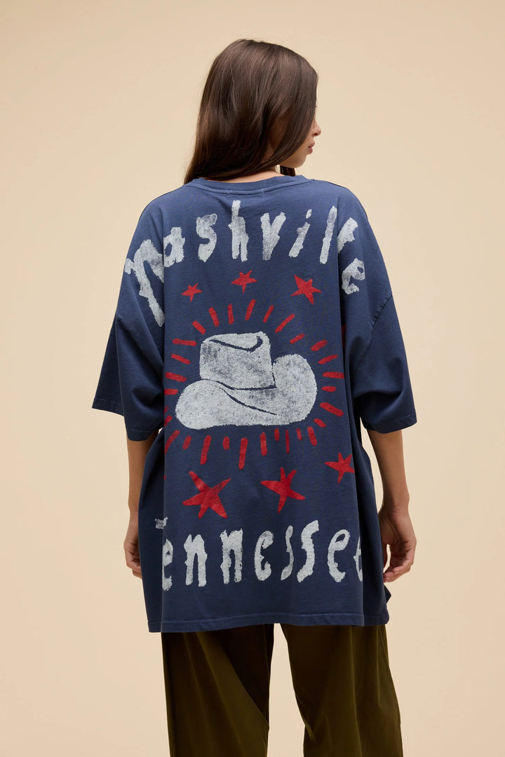 Johnny Cash Doodles Tee