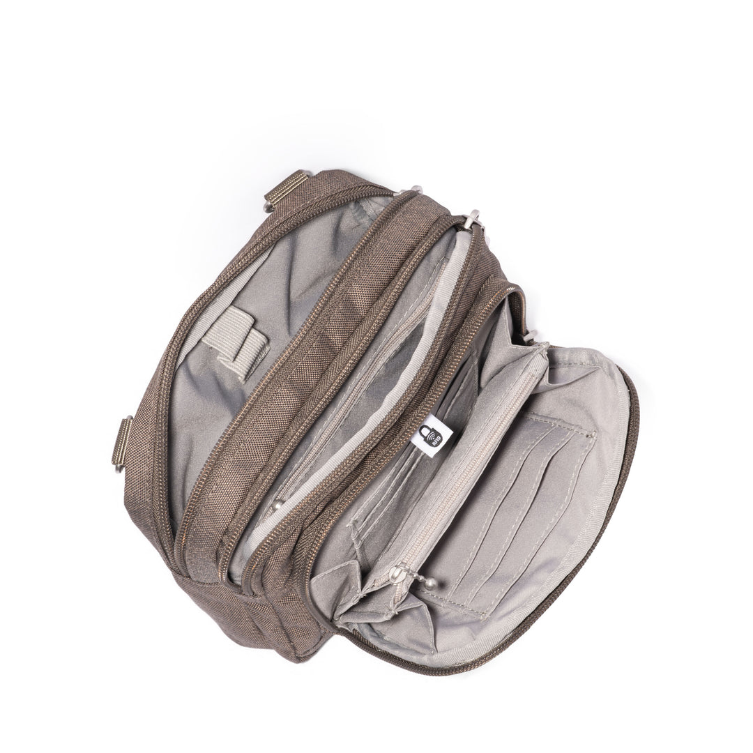 Trifecta Wallet RFID Crossbody Moonrock