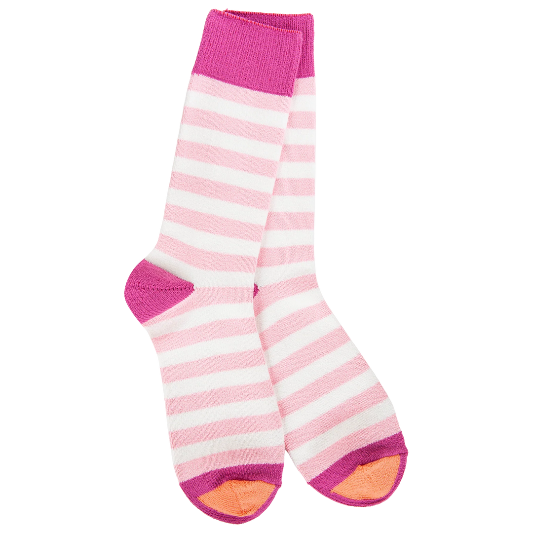 Wild Strawberry Weekend True Stripe Crew