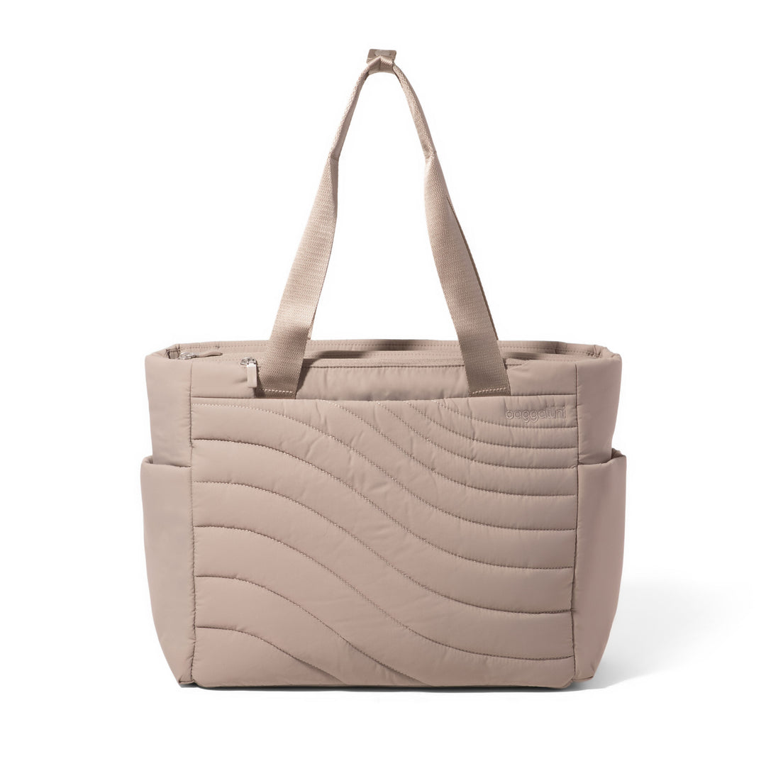 Set Wave Tote Moonrock Wave Puff