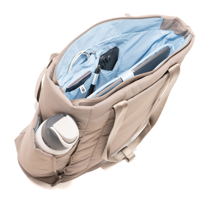 Set Wave Tote Moonrock Wave Puff
