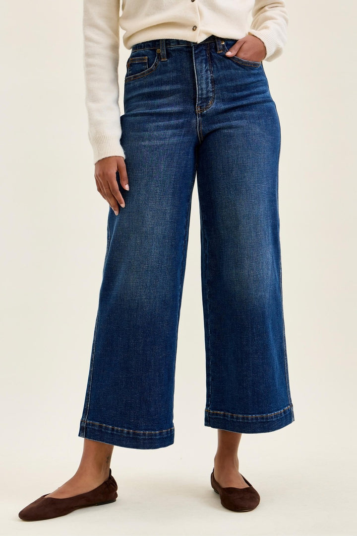 HW T.C. Claudia Ankle Wide Deep Indigo