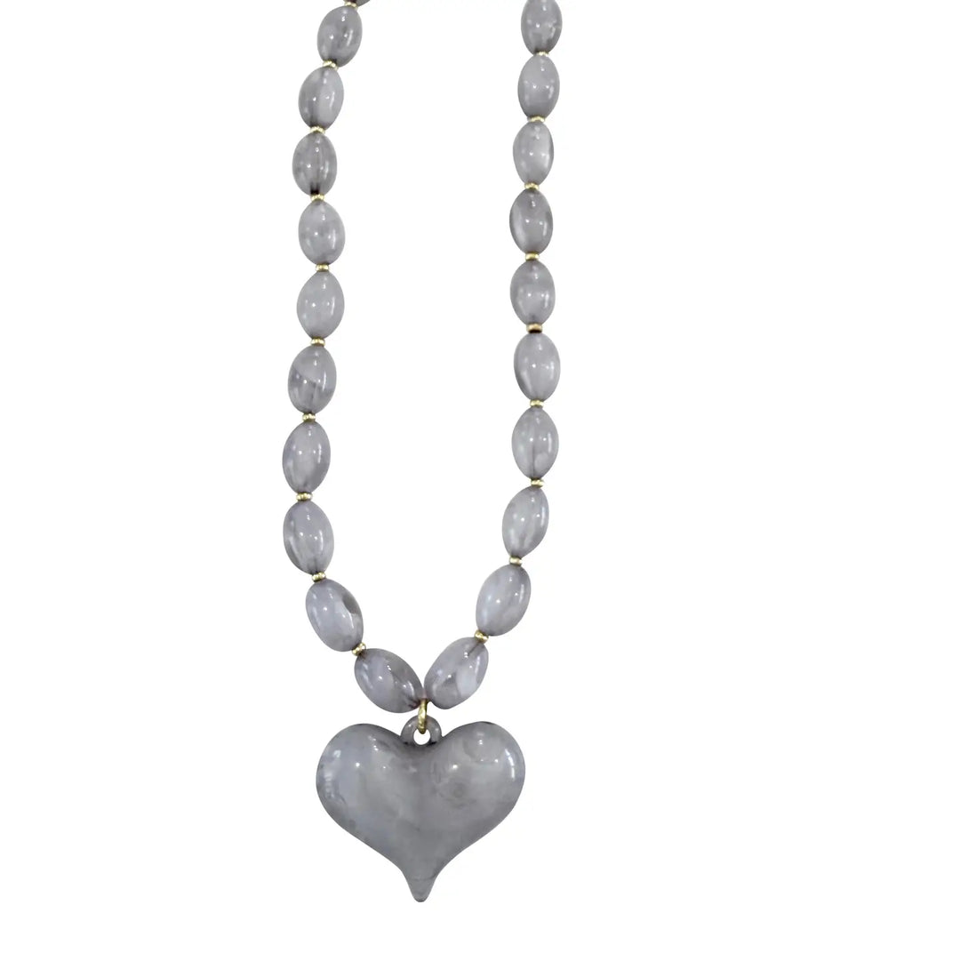 Roxie Necklace Grey