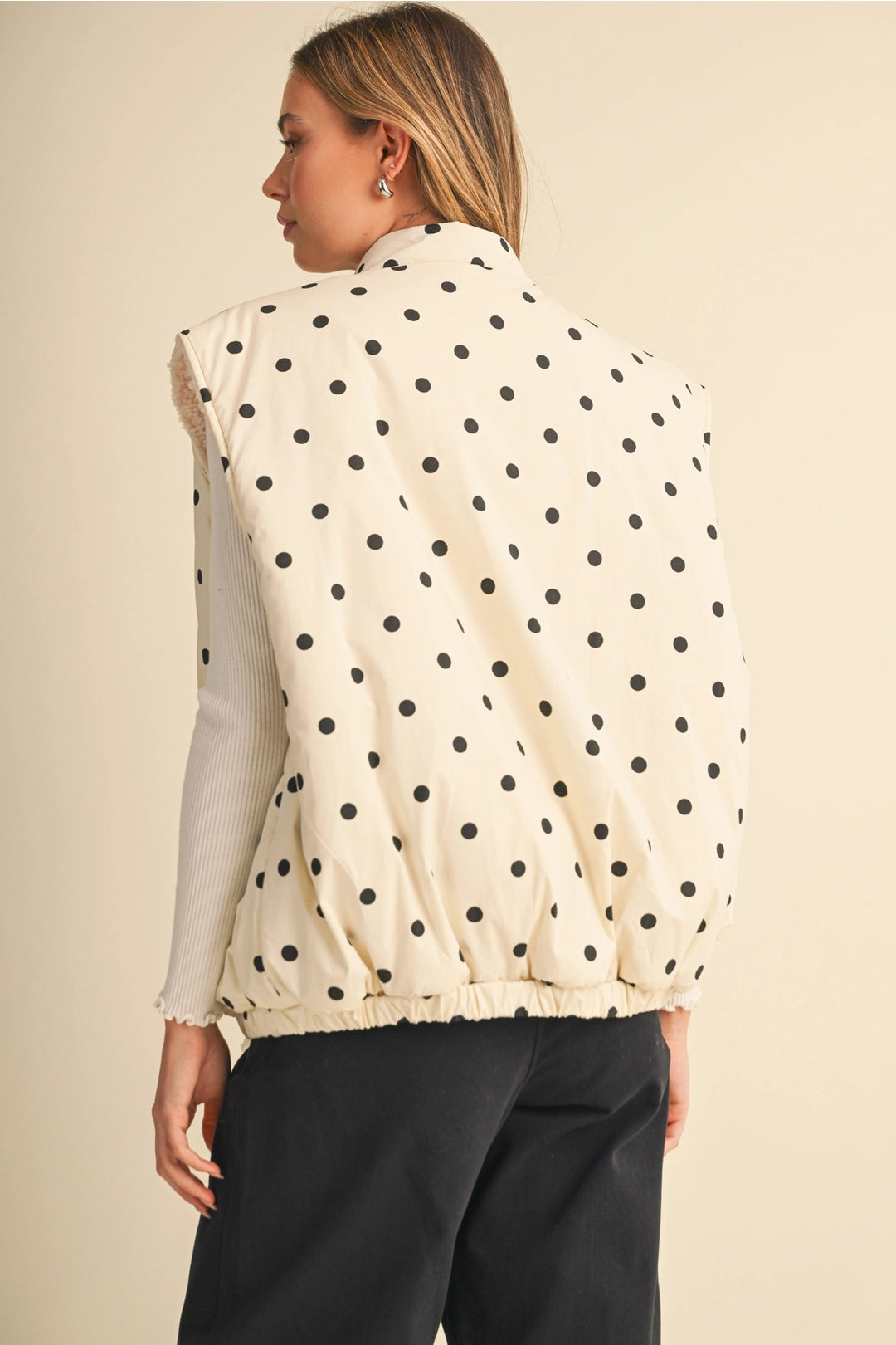Dot Print Vest