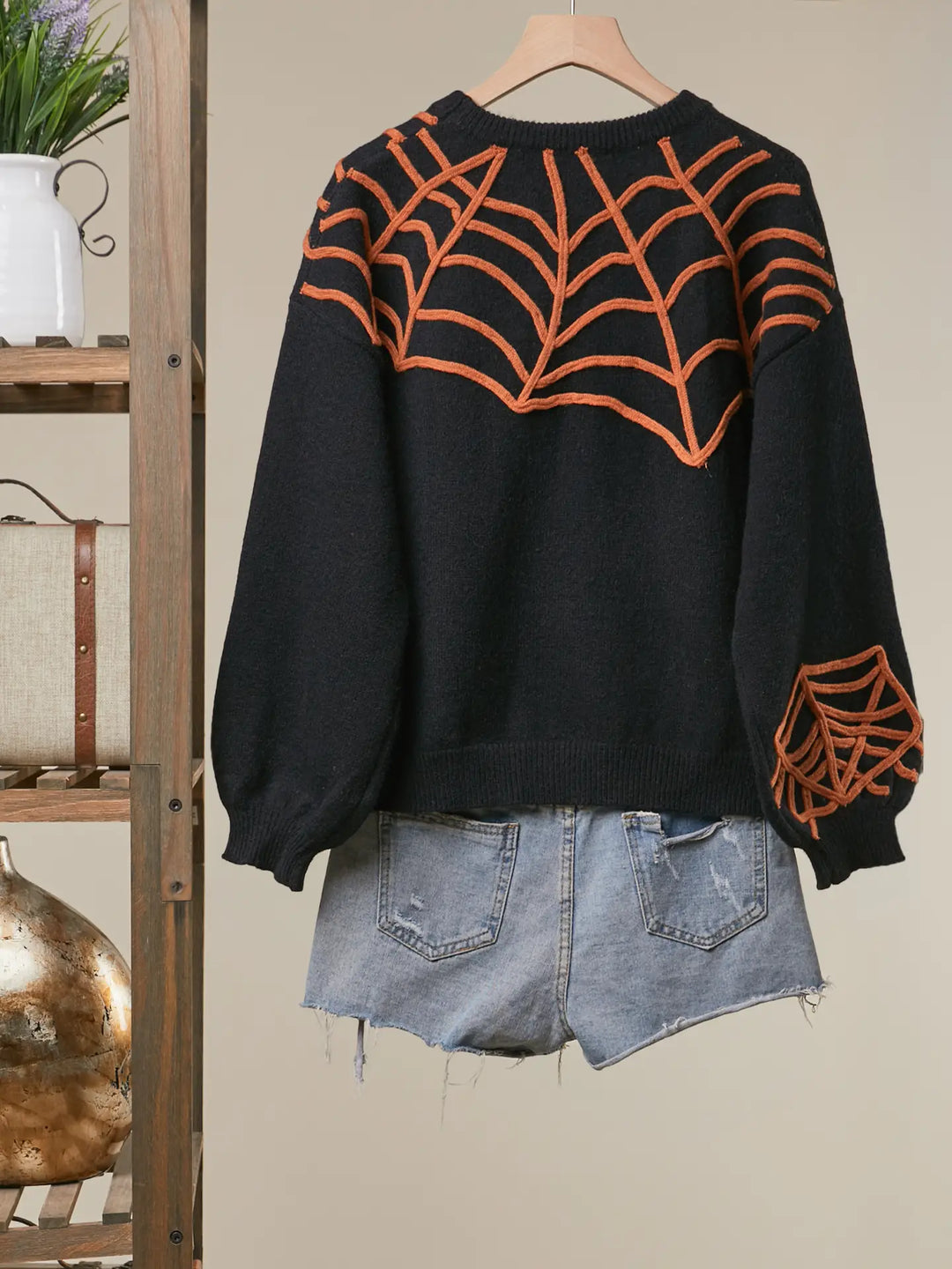 Spider Web and Spider Sweater