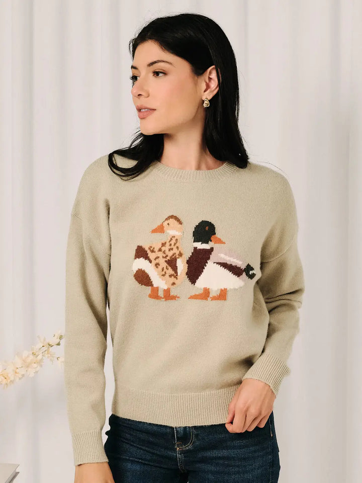 Mallard Duck Graphic Sweater