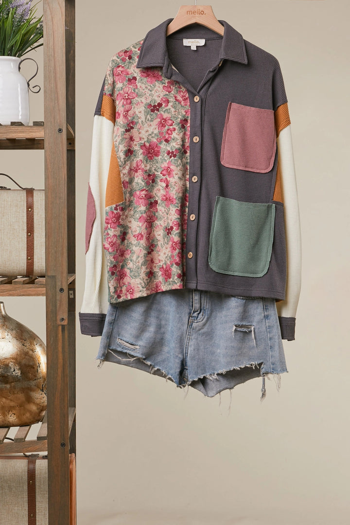 Garden Mix Patch Pocket Shirt