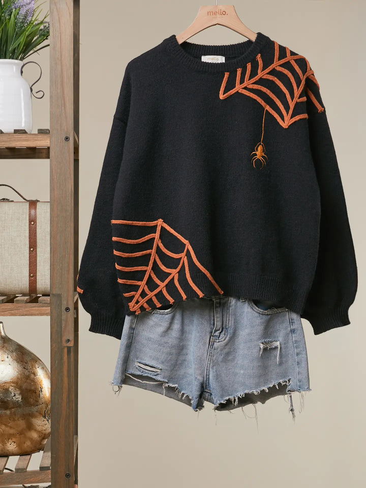 Spider Web and Spider Sweater