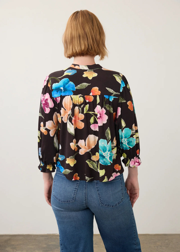 Rebecca Floral Embellished Top