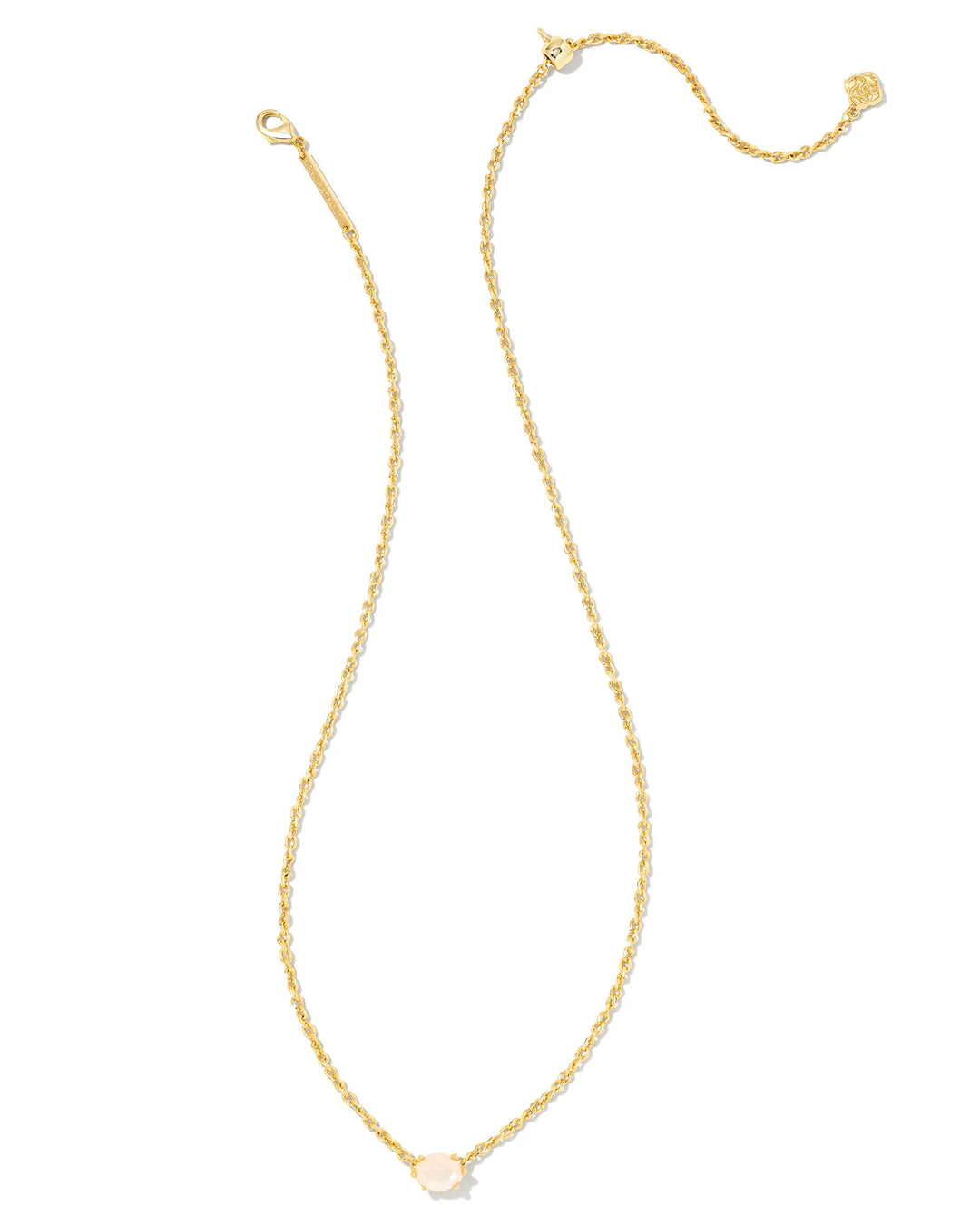Cailin Pendant Gold Champaign Opal Crystal