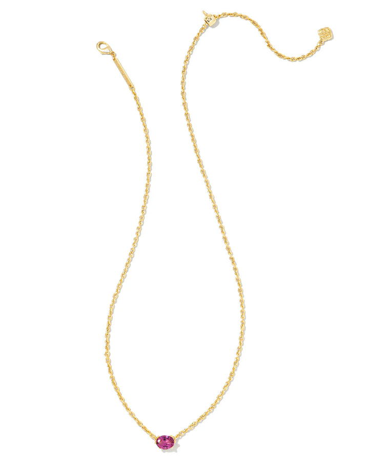Cailin Pendant Gold Purple