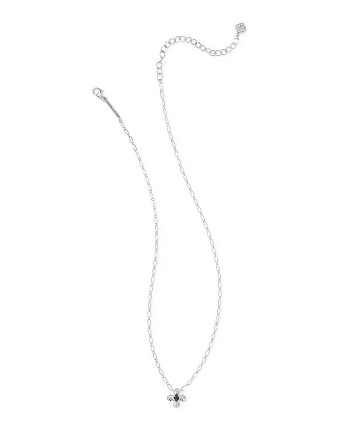 Leanne Short Pendant RHOD Black