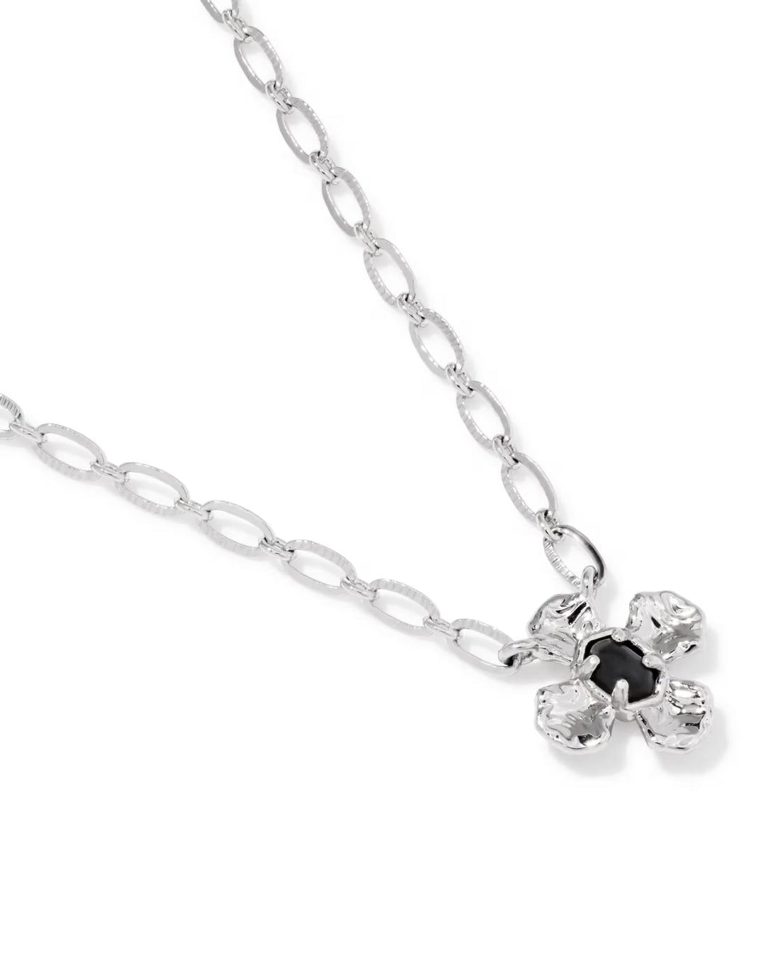 Leanne Short Pendant RHOD Black