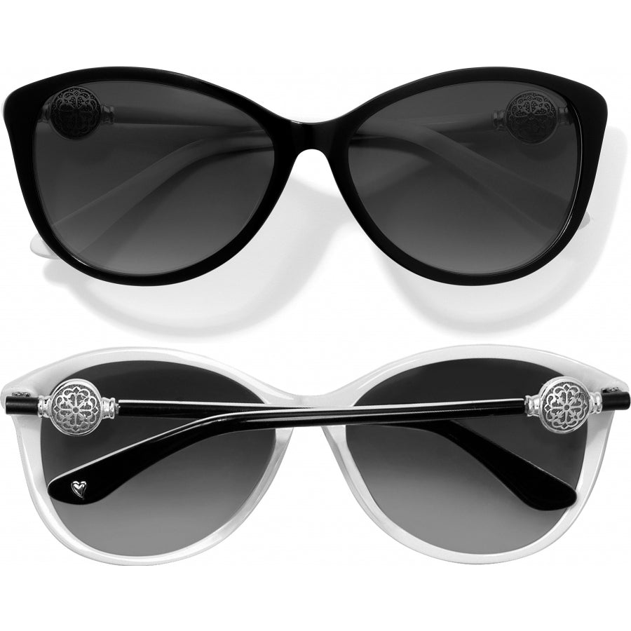 Ferrara Black/White Sunglasses