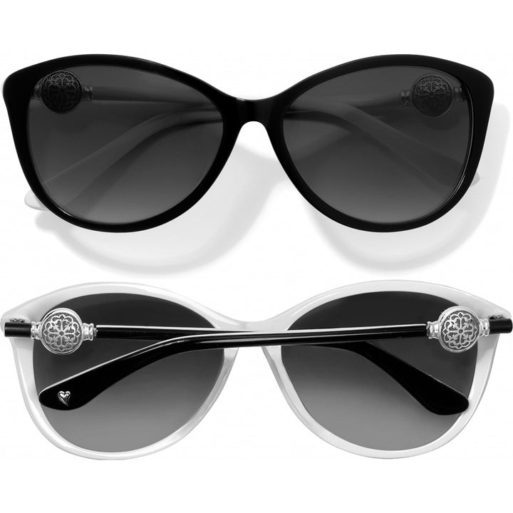 Ferrara Black/White Sunglasses