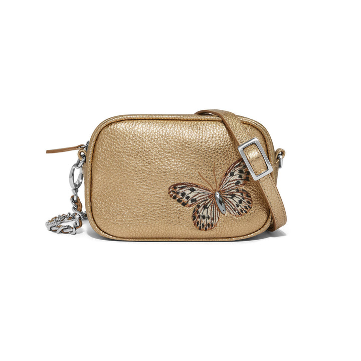 Gold Sydney Butterfly Shimmer Camera Bag