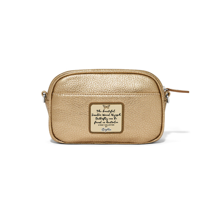 Gold Sydney Butterfly Shimmer Camera Bag