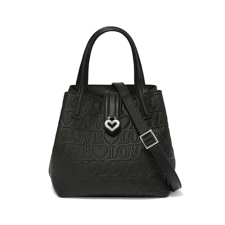 Madly in Love Medium Tote Black
