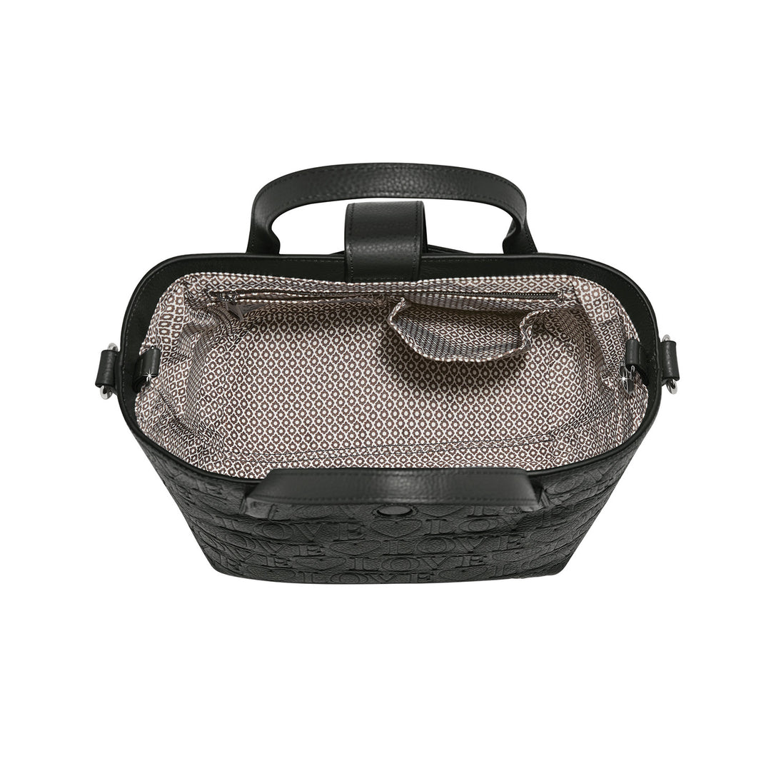 Madly in Love Medium Tote Black
