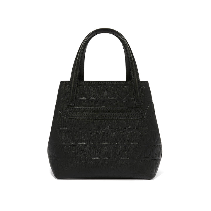 Madly in Love Medium Tote Black