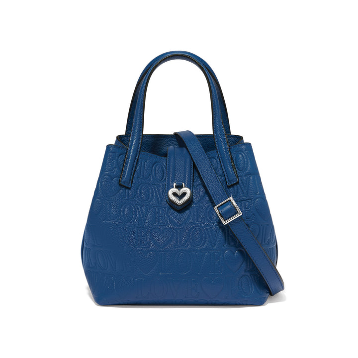 Madly in Love Medium Tote Light Ocean