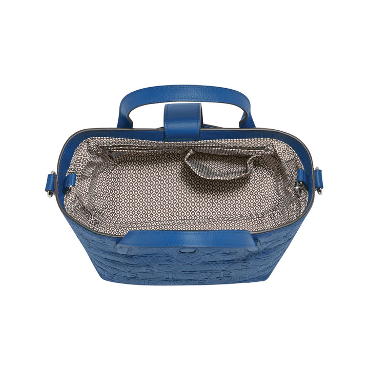 Madly in Love Medium Tote Light Ocean
