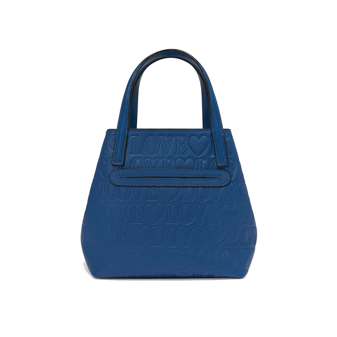 Madly in Love Medium Tote Light Ocean