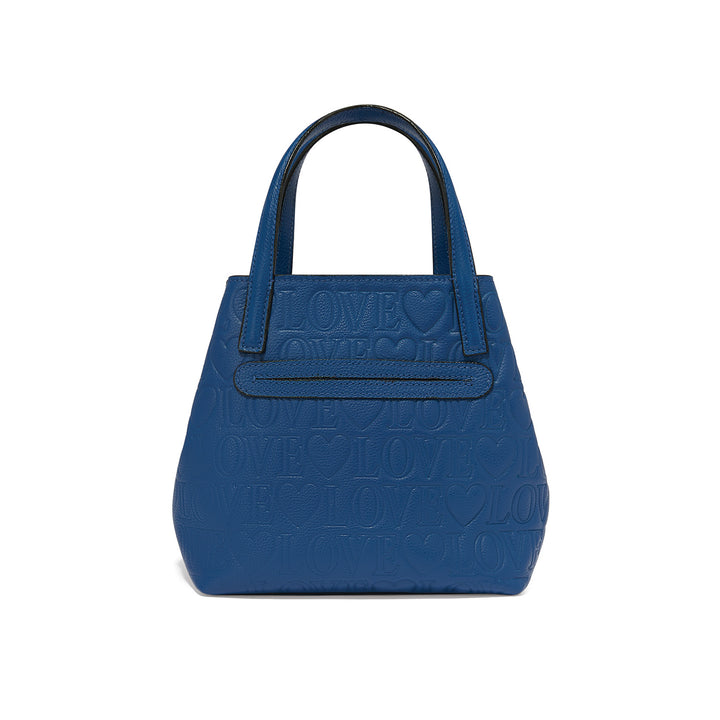 Madly in Love Medium Tote Light Ocean