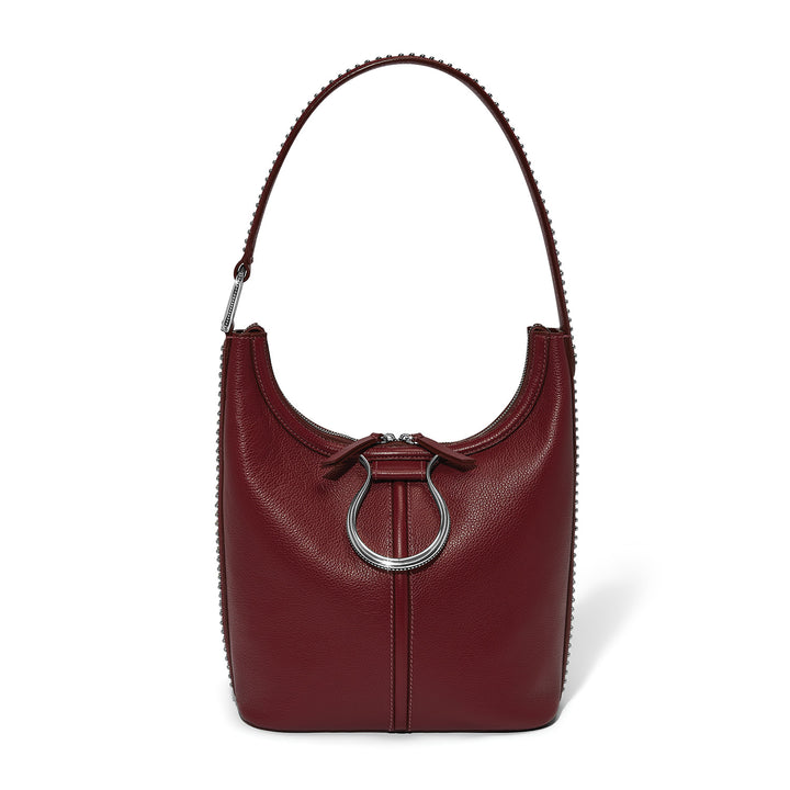 Wyatt Shoulder Bag Garnet