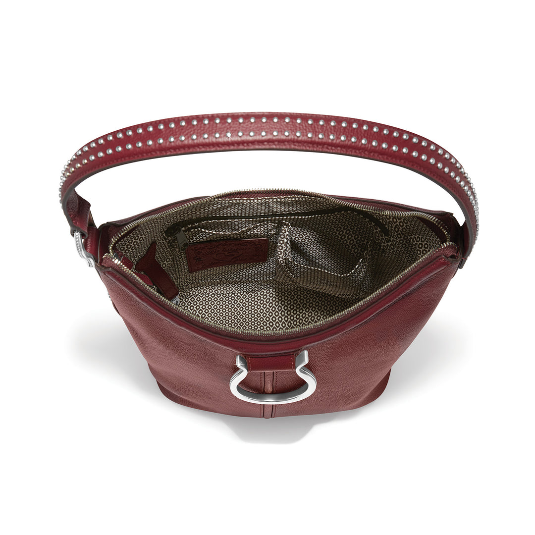 Wyatt Shoulder Bag Garnet