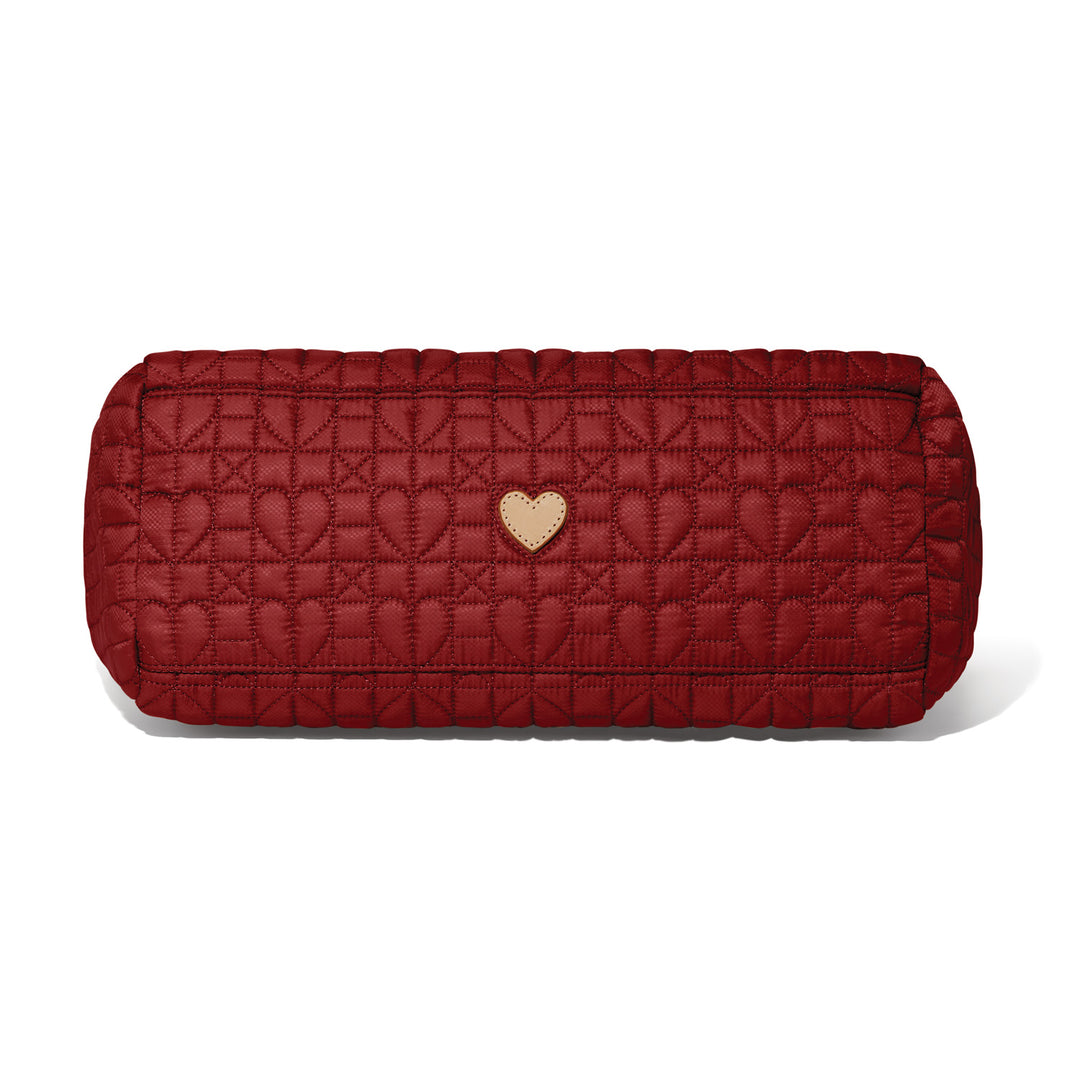 Amara Large Tote Heartbeat Garnet