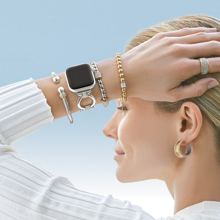 Meridian Two Tone Bracelet
