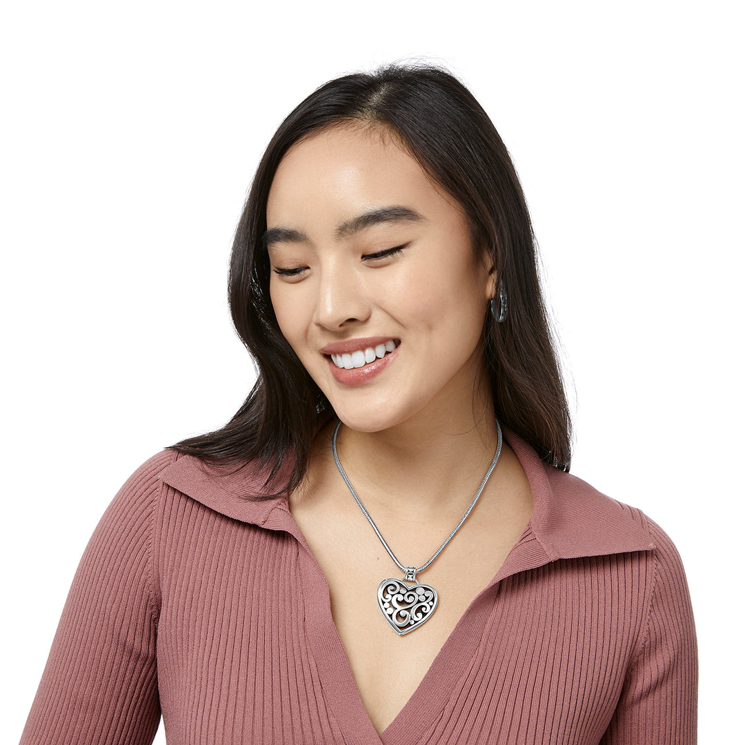 SIL Contempo Heart Necklace