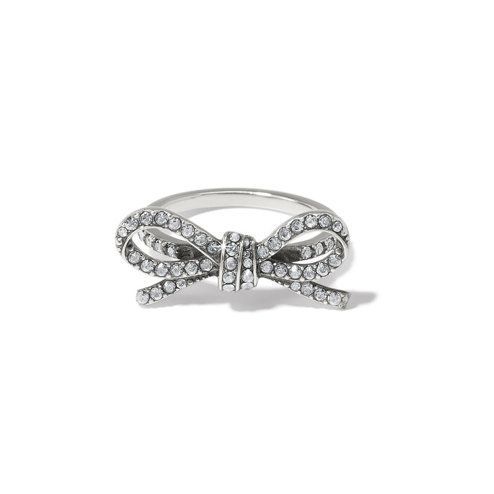 Illumina Bow Ring Silver