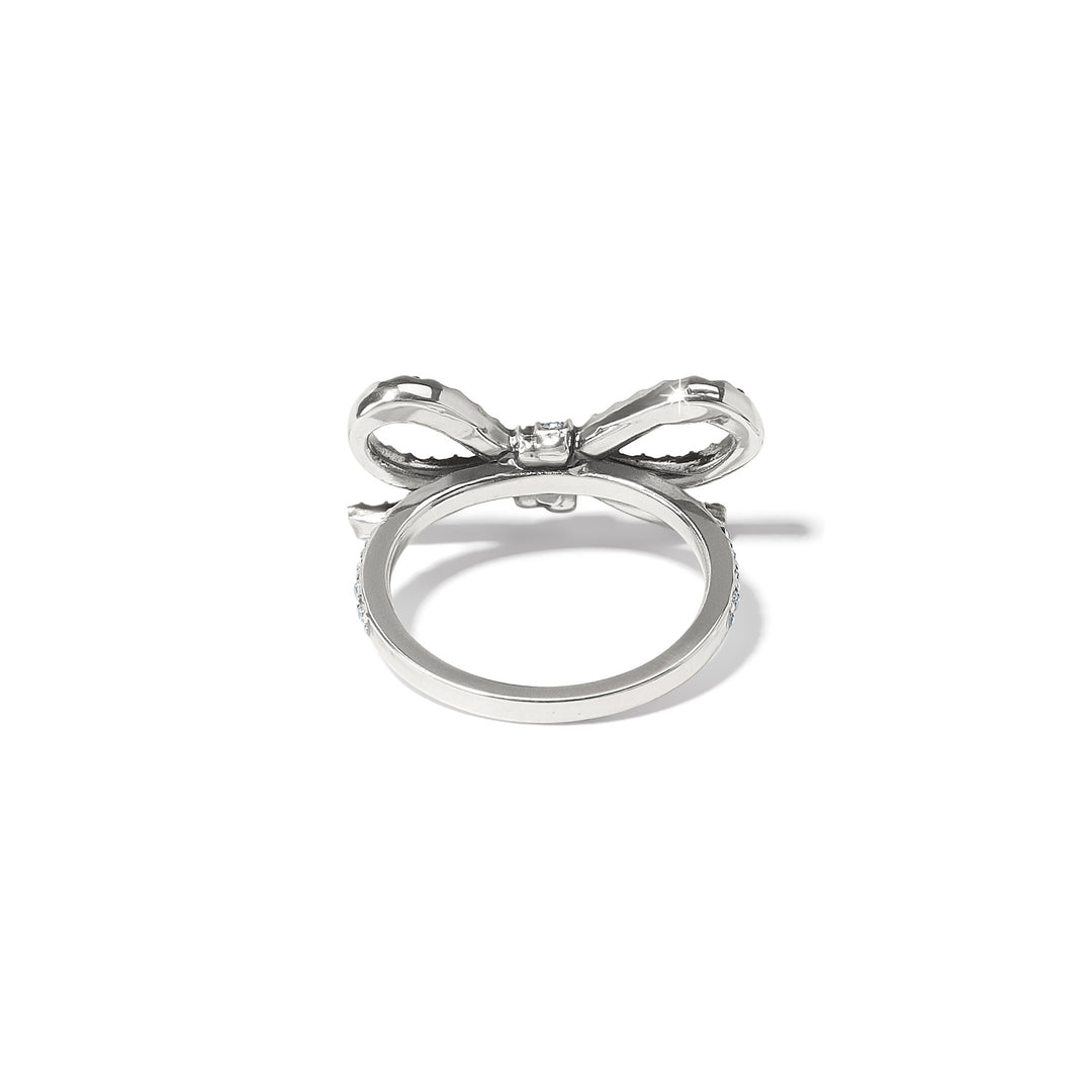 Illumina Bow Ring Silver
