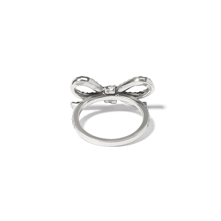 Illumina Bow Ring Silver