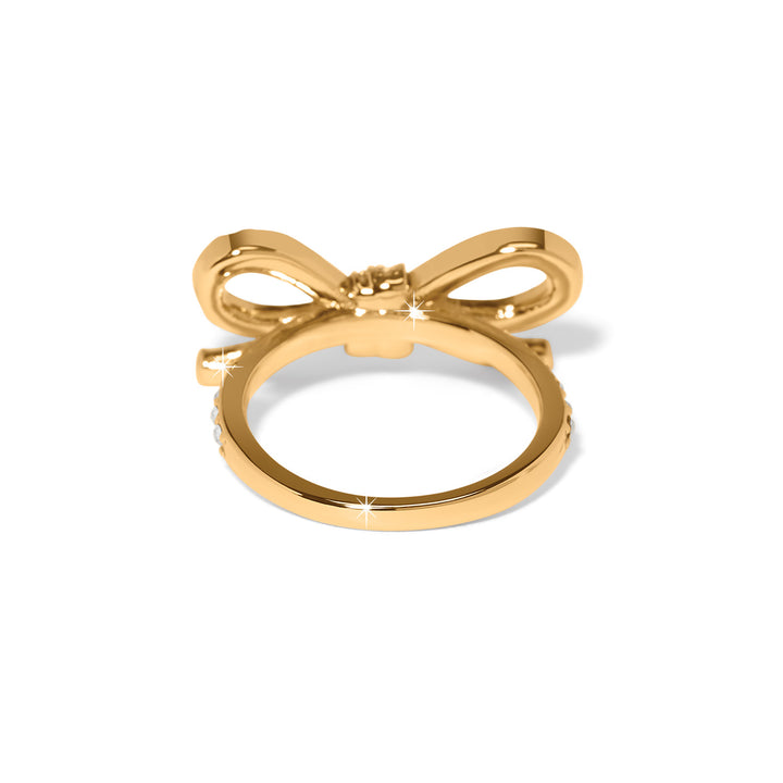 Illumina Bow Ring Gold