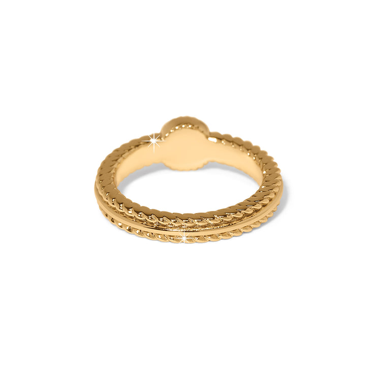 Illumina Celeste Dome Ring Gold