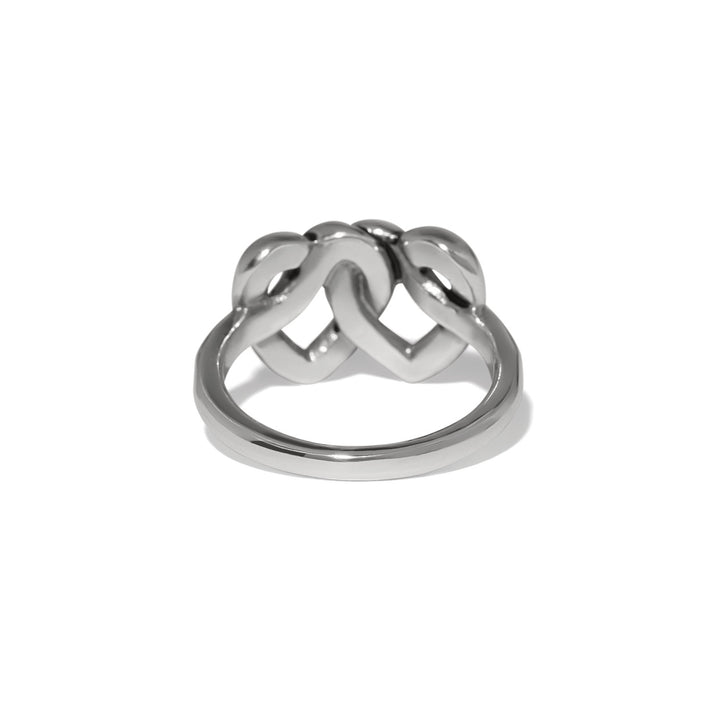 Interlok Linked Hearts Ring