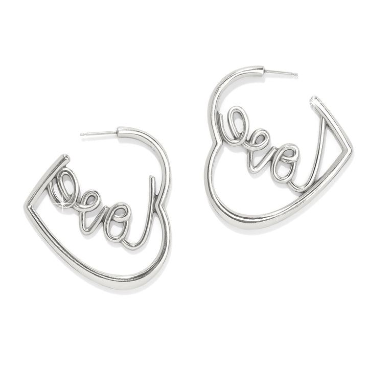 Love Script Sparkle Hoop