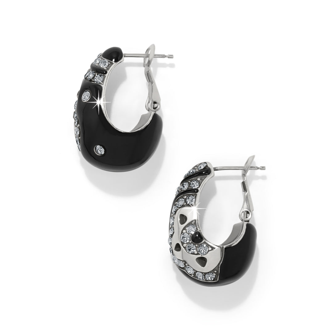 Flora Black Hoop